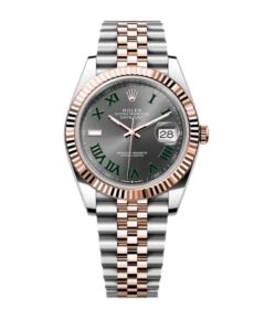 롤렉스 데이저스트 41mm 126331-0016  Half Rose Roman Numerals Wimbledon Grey Dial Jubilee[CLEAN]