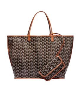 [프리미엄/해외배송]고야드 앙주 백 GM(블랙탄)