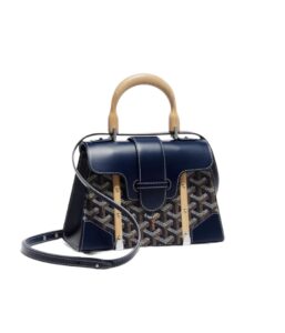 [프리미엄/해외배송]고야드 스트럭쳐 사이공 미니 백(네이비)