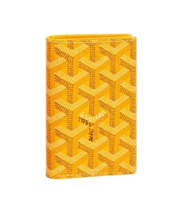 [프리미엄/해외배송]고야드 생피에르 카드지갑(옐로우)