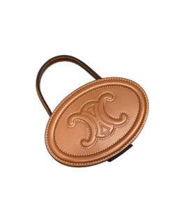 [프리미엄/해외배송]셀린느 퀴르 트리옹프 오벌 탑핸들(탠)