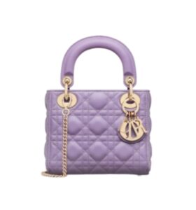 [탑티어/해외배송]디올 레이디 디올 미니 백(라일락/까나쥬/램스킨)