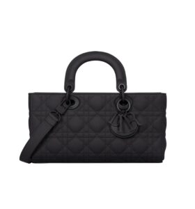 [탑티어/해외배송]디올 레이디 디조이 미디엄 백(울트라 매트 블랙/까나쥬/램스킨)