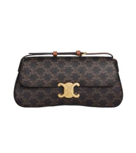 [프리미엄/해외배송]셀린느 롤라백 미디엄(탠/트리옹프 캔버스)