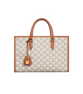 [프리미엄/해외배송]셀린느 호리존탈 카바스 미니(화이트/트리옹프 캔버스)