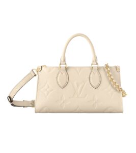 [프리미엄/해외배송]루이비통 온더고 이스트 웨스트 앙프렝뜨(크림)