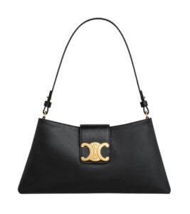 [프리미엄/해외배송]셀린느 월튼 클러치 체인백(블랙)