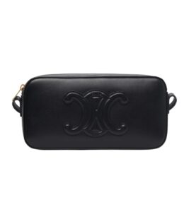 [프리미엄/해외배송]셀린느 트리옹프 카메라 숄더백(블랙)