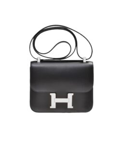 [탑티어/해외배송]에르메스 콘스탄스 18(누아/복스 카프스킨)