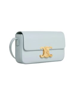 [프리미엄/해외배송]셀린느 클로드 숄더백(블루)