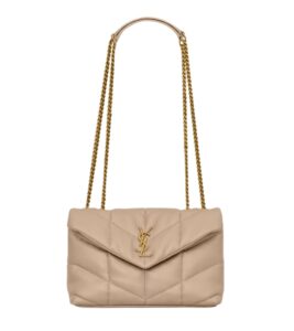 [프리미엄/해외배송]생로랑 푸퍼 토이(다크 베이지)