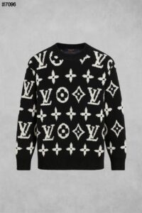 [국내배송]루이비통 부클레 빅 모노그램 울 자카드 니트 풀오버