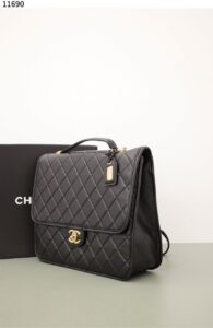 [국내배송]샤넬 [Chanel] 라지 스쿨 메모리 백팩 카프스킨