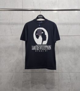 [국내배송]루이비통 쇼트 슬리브드 코튼 인따르시아 크루넥 반팔니트