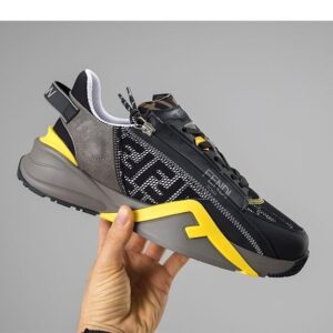 [국내배송]팬디 [FENDI] 수입프리미엄급 펜디 플로우 레더 로우탑 스니커즈