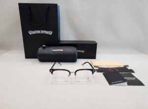 [국내배송]크롬하츠 니너스 (NEENERS) 이용준 반무테 안경테