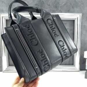 [국내배송]끌로에 WOODY 스몰 토트백