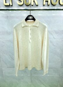 [국내배송]지방시 리브드 카라 니트