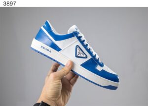 [국내배송]프라다 [PRADA] 수입고급 프라다 다운타운 레더 스니커즈