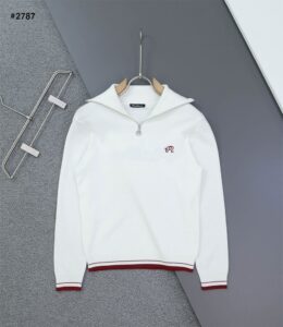 [국내배송]말본 여성 클래식 이니셜 집업 스웨터