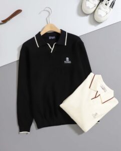 [국내배송]브루넬로쿠치넬리 [ B*unello Cucinell ] 카라 포인트 니트 카라