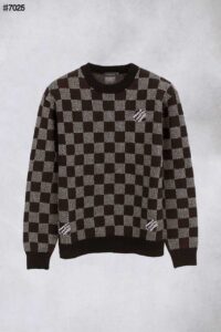 [국내배송]루이비통 엠벨리시드 울 다미에 니트 풀오버