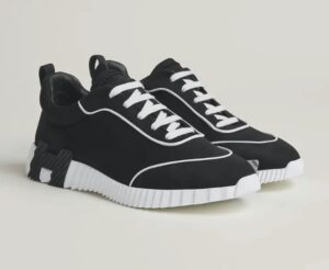 [국내배송]에르메스 [ H.R.M.S ] 수입 바운싱 스니커즈 테크니컬 저지 코트스킨