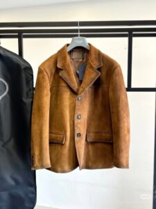 [국내배송]프라다 남성 래더 수트 자켓 (블레이저)