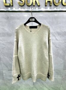 [국내배송]크롬하츠 24FW 레더패치 니트