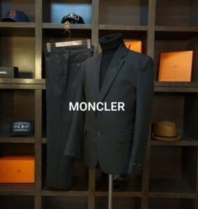 [국내배송]몽클레어 가죽 크레노블 시그니쳐 슈트 셋트