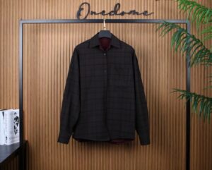 [국내배송]발렌시아가 양면 프란넬 셔츠자켓