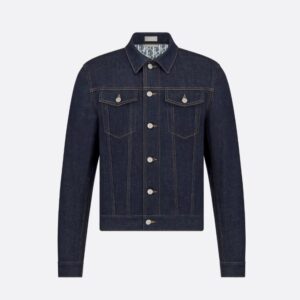 [국내배송]디올 24fw 오블리크 블루 로우 데님 자켓