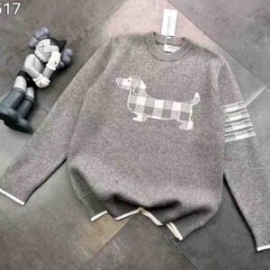 [국내배송]톰브라운 사선완장 헥터 자카드 니트