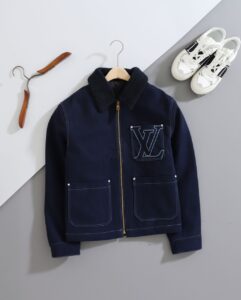 [국내배송]루이비통 [ L.V ] 수입 윈터리 워크웨어 데님 재킷