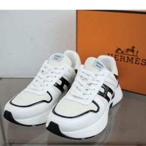 [국내배송]에르메스 [HERMES] 수입고급 에르메스 H 크루 스니커즈