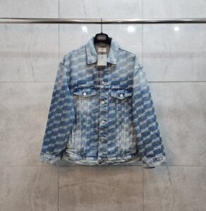 [국내배송]발렌시아가 BB로고 데님자켓