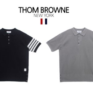 [국내배송]톰브라운 4버튼 오버핏 카라티(2color)