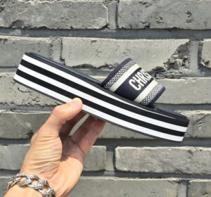 [국내배송]디올 디웨이 뮬 플랫폼 딥블루