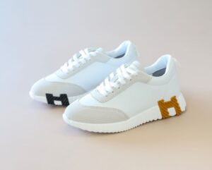 [국내배송]에르메스 [ H.M.R.S ] 수입 바운싱 스니커즈 -블랑-