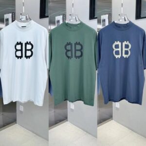 [국내배송]발렌시아가 2025SS BB로고 티셔츠