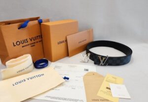 [국내배송]루이비통 리버서블 다미에 양면 벨트