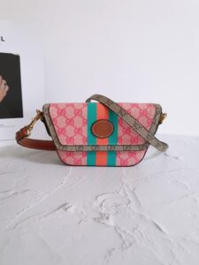 [국내배송]구찌 웹(WEB) GG 탑 핸들 미니백