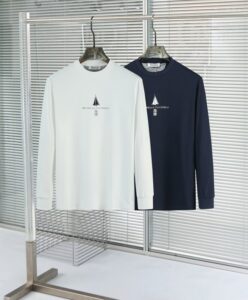 [국내배송]브루넬로 쿠치넬리 2025FW 레터링 로고 면실켓 라운드