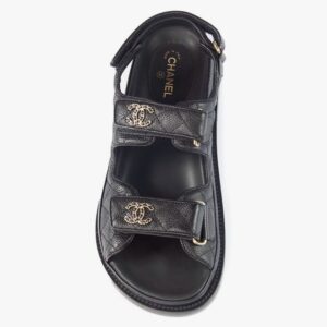 [국내배송]샤넬 벨크로 퀼팅 샌들