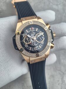 [국내배송]위블로 빅뱅 유니코 골드 다이아몬드 블랙골드