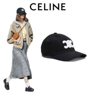 [국내배송]셀린느 트리움페 베이스볼캡(블랙)