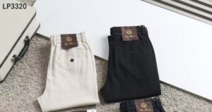 [국내배송]로로피아나 2025SS 자수로고 면마 팬츠