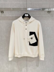 [국내배송]에르메스 투버튼 포켓후드(기모)