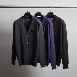 [국내배송]필립플레인 로고와펜 가디건