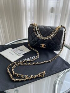 [국내배송]샤넬 미니 플랩 백 반수공